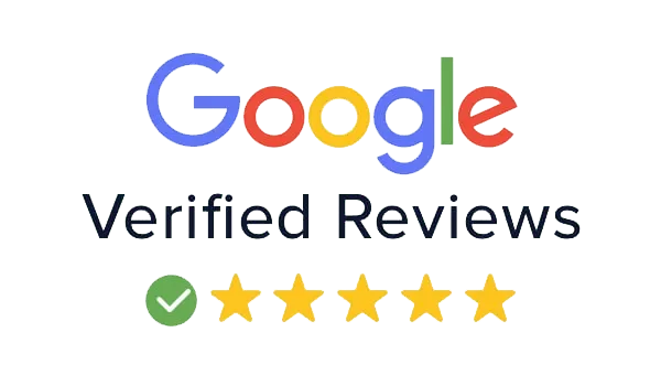 Google Reviews stamp.